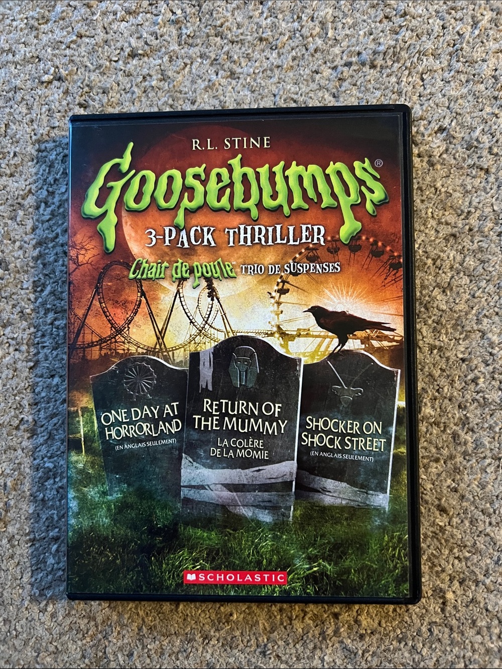 Scholastic Goosebumps 3-Pack Thriller DVD